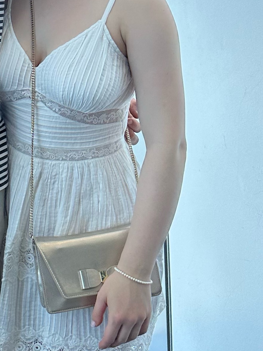 Loveshackfancy Ivory Lace-Trim Dress